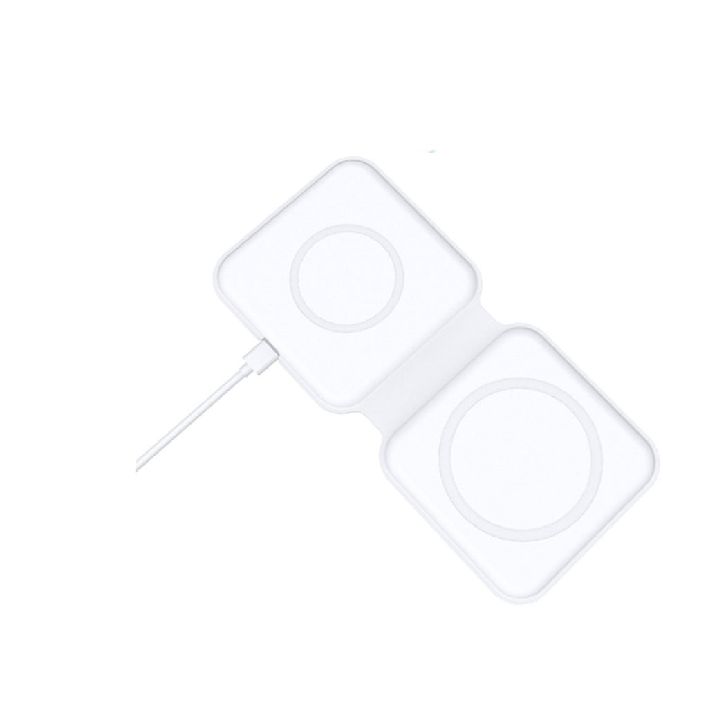 Duet Foldable 2-in-1 Wireless Charger For Apple iPhone 12 And Apple Watch Vista Shops