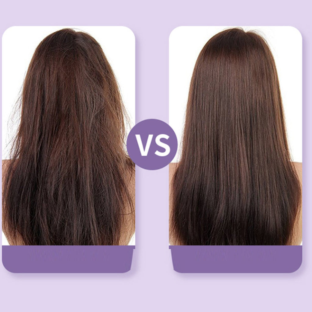 Curly Girly 2 In 1 Wireless Hair Straightening Comb And Curling Iron