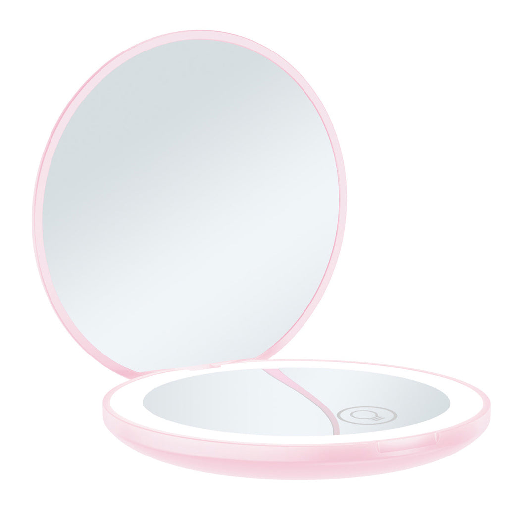 Beauty Spot 10X Zoom Soft Glow Compact LED Makeup Mirror Vista Shops