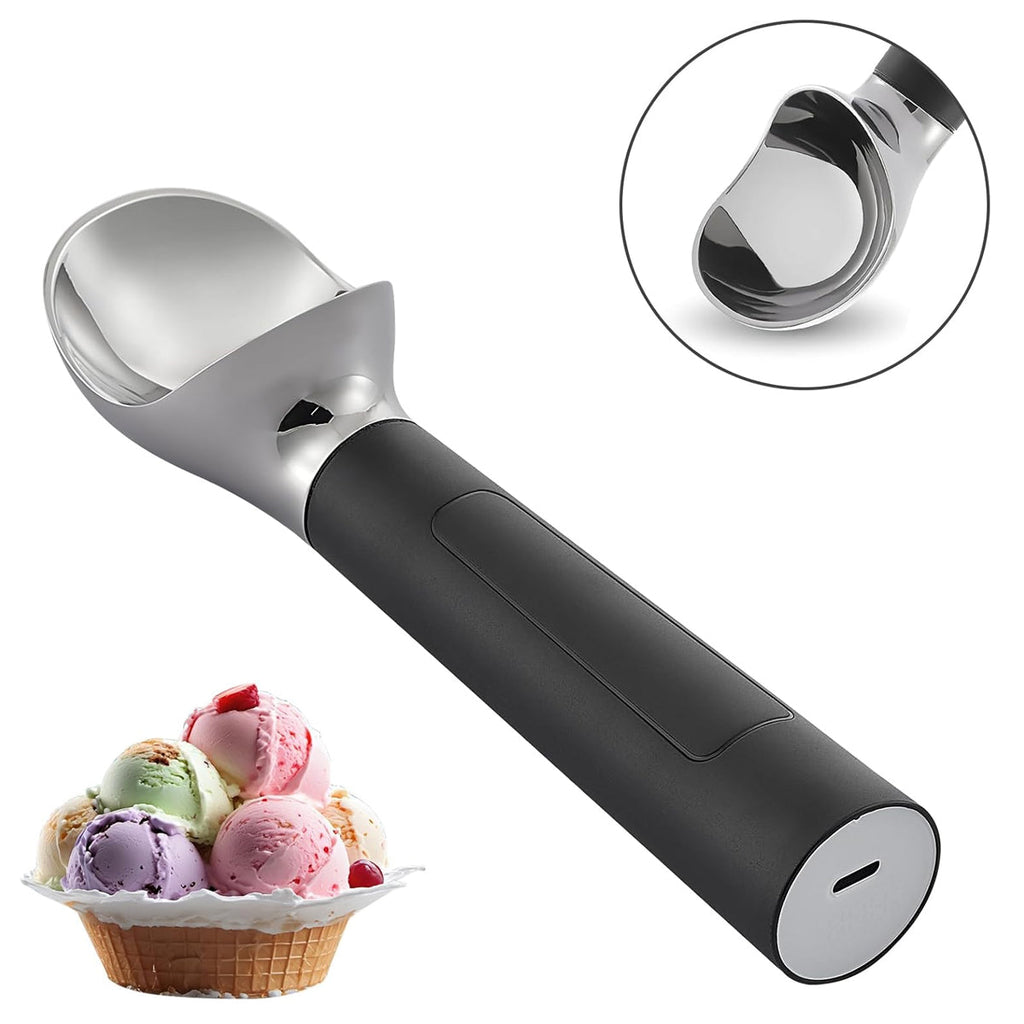 Scoop EZ LED Heated Ice Cream Scoop Thermostatic And Rechargeable Vista Shops