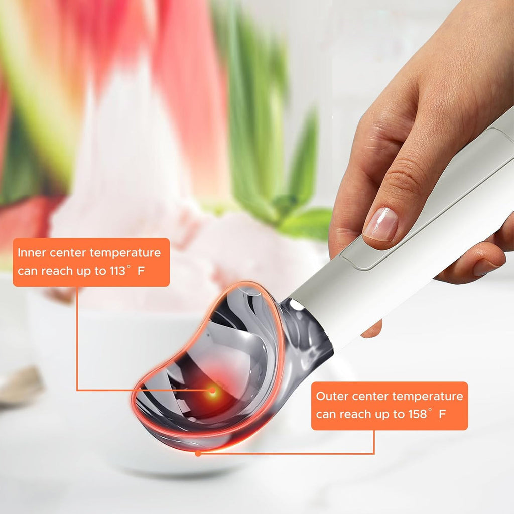 Scoop Ezy LED Heated Ice Cream Scoop Thermostatic And Rechargeable Vista Shops