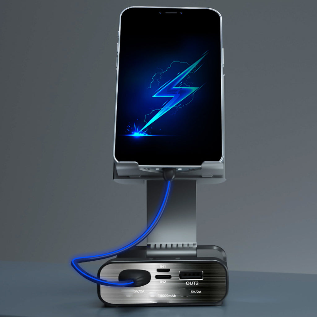 Endurance Power Bank With Stand Holder Foldable And Portable Vista Shops