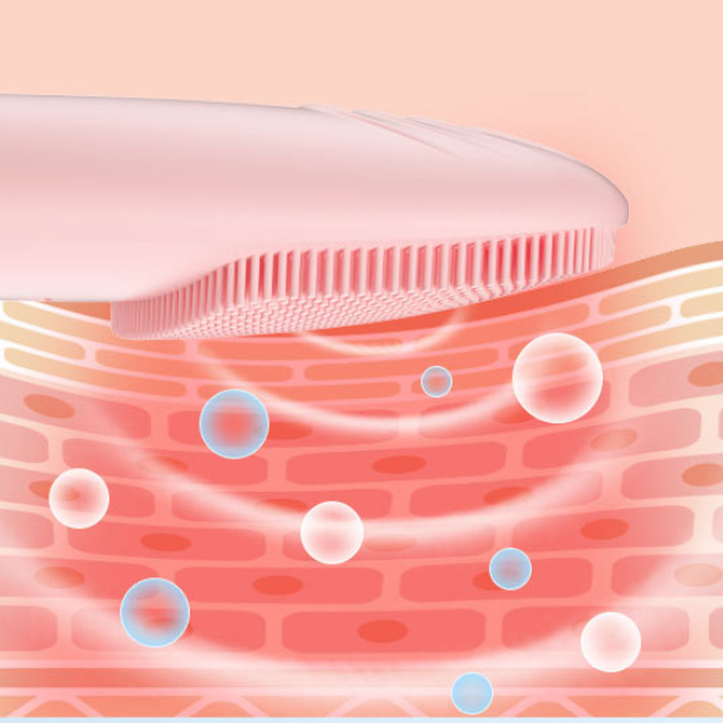 Pure Pores Ultrasonic Face Cleaner And Deep Massager Vista Shops