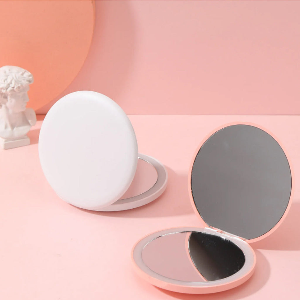 Beauty Spot 10X Zoom Soft Glow Compact LED Makeup Mirror Vista Shops