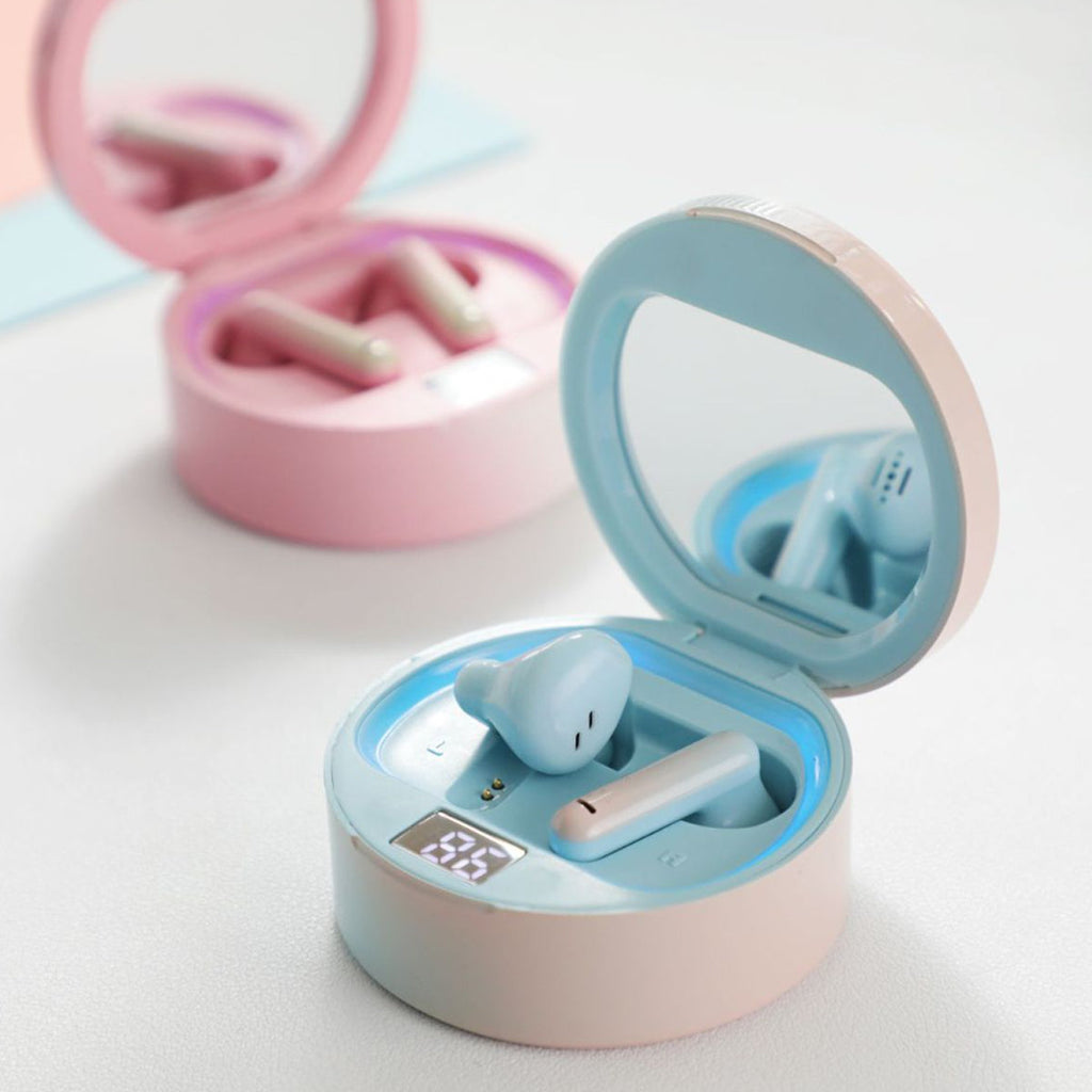 Reflection Aura Gradient Mirror Wireless Bluetooth Earbuds Vista Shops