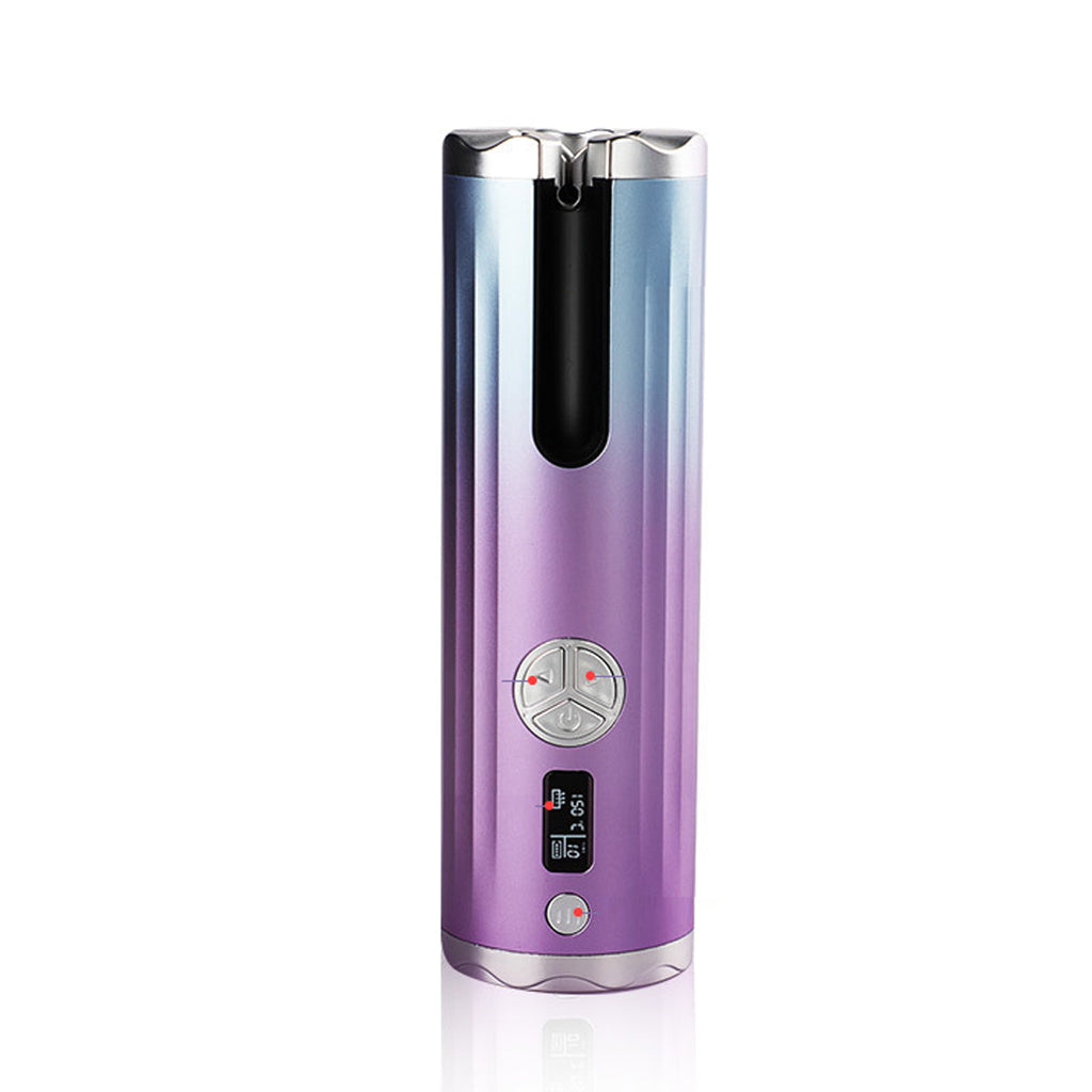 Smooth Waves Auto Cordless Portable Curling Iron Vista Shops