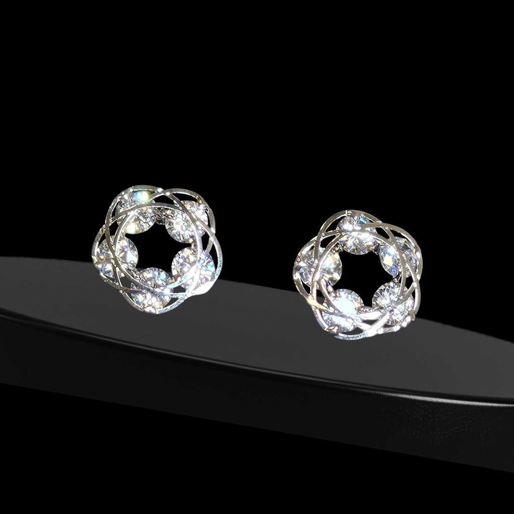 Five Star Stud Earrings A Good Luck Charm In Gold Silver And Rose Gold Vista Shops