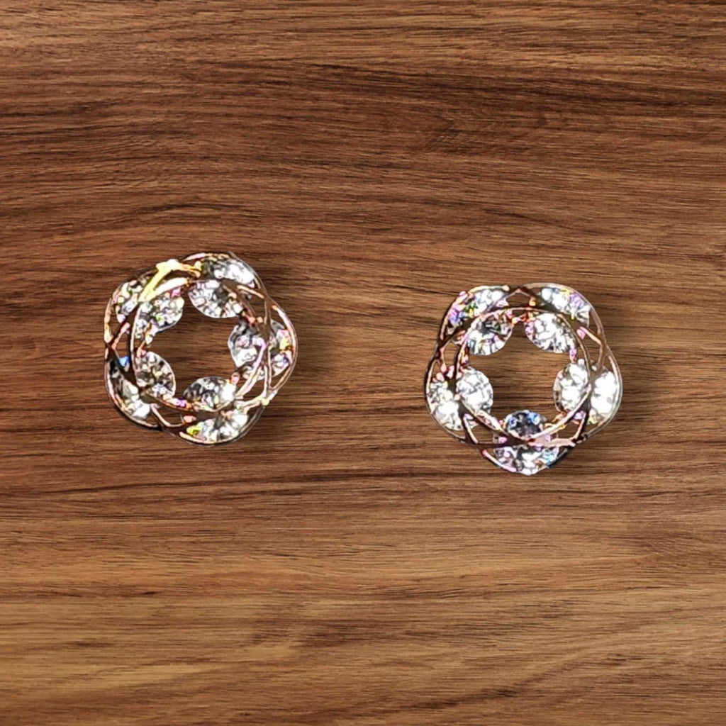 Five Star Stud Earrings A Good Luck Charm In Gold Silver And Rose Gold Vista Shops