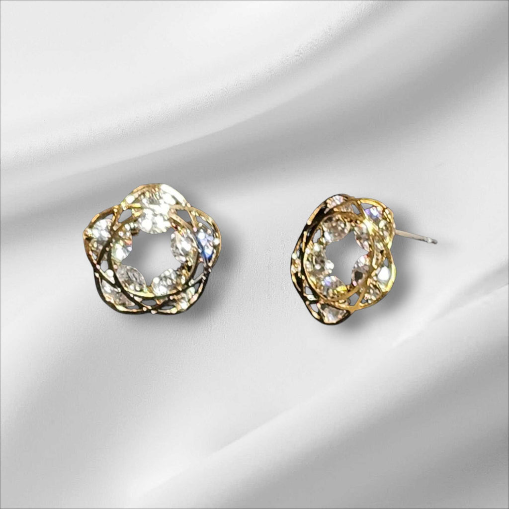 Five Star Stud Earrings A Good Luck Charm In Gold Silver And Rose Gold Vista Shops