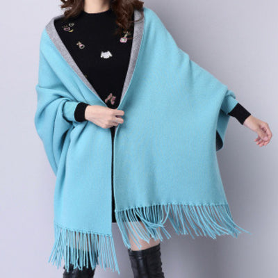 Aesthetica Two-Toned Shawl Coat Vista Shops