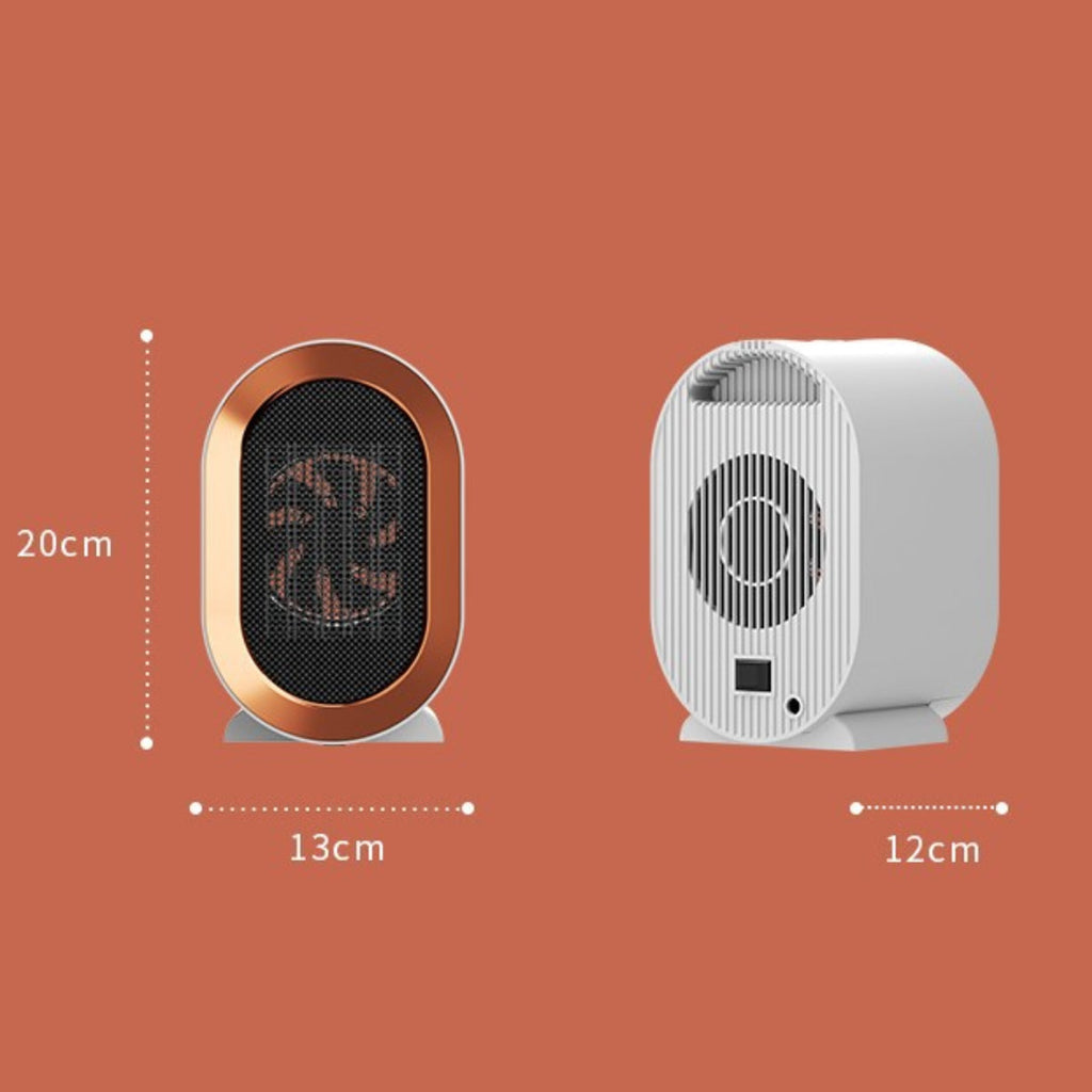 Toasty Temp Premium PTC Desktop 1200W High-Power Heater Vista Shops