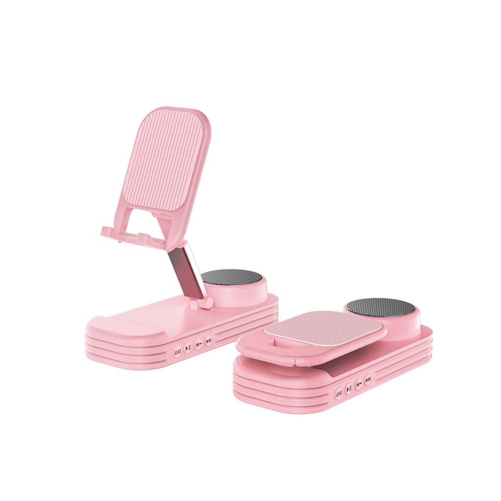 Performer Pro Cell Phone Stand with Wireless Bluetooth Speaker Adjustable, Portable And HD Sound Vista Shops