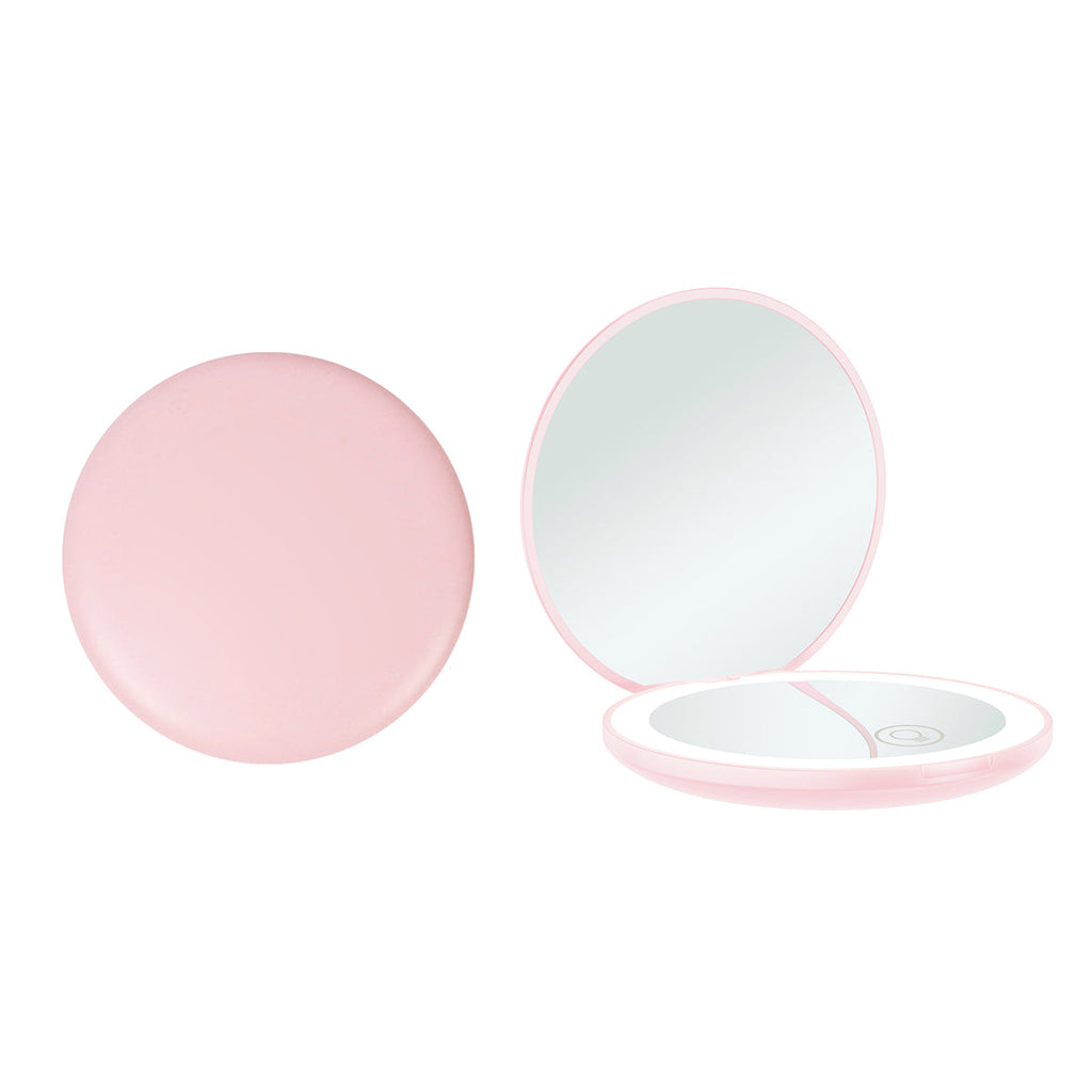 Beauty Spot 10X Zoom Soft Glow Compact LED Makeup Mirror Vista Shops