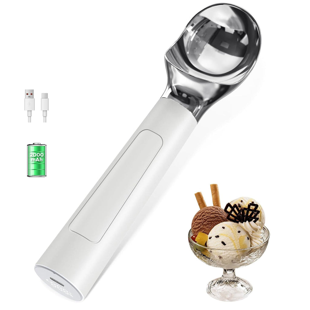 Scoop EZ LED Heated Ice Cream Scoop Thermostatic And Rechargeable Vista Shops