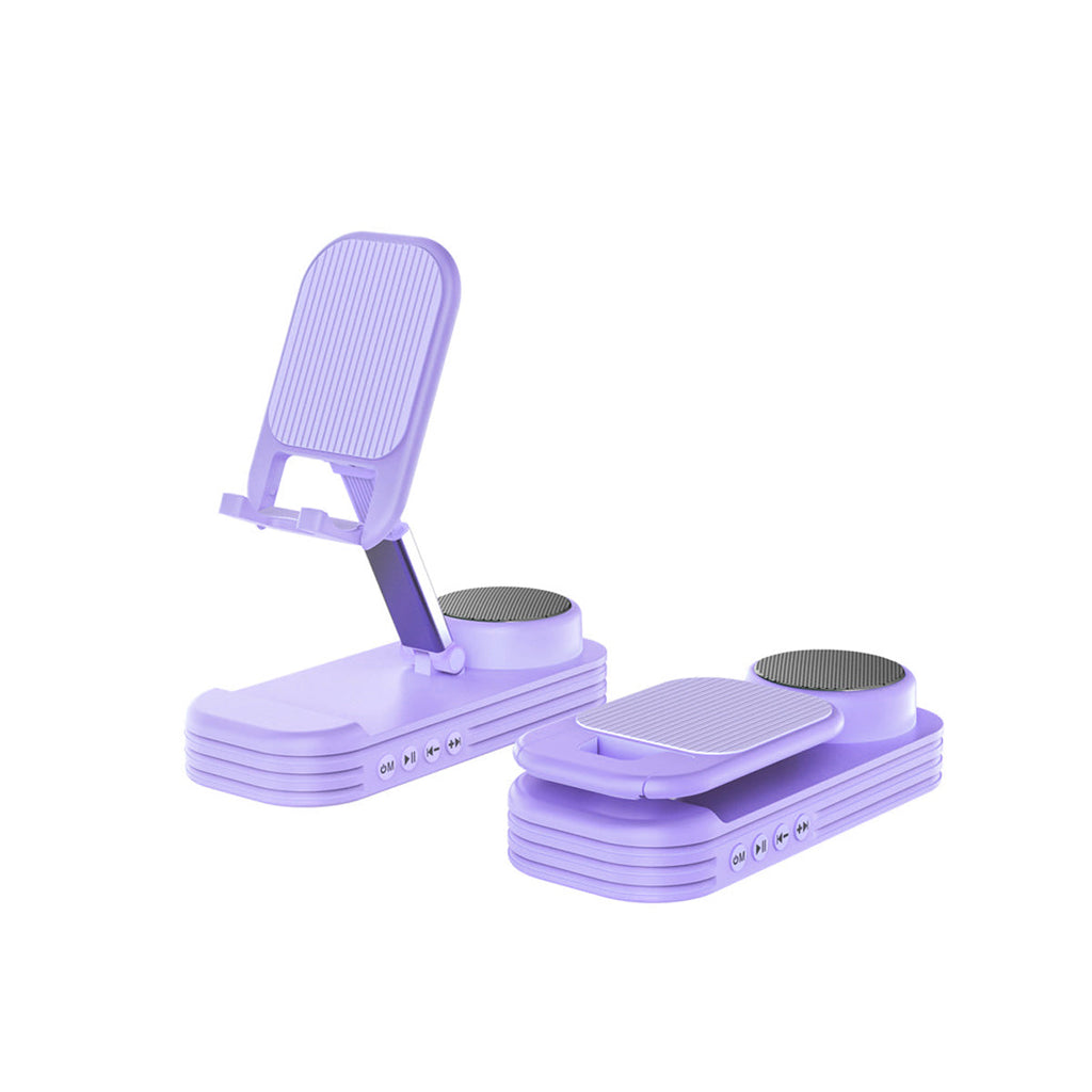 Performer Pro Cell Phone Stand with Wireless Bluetooth Speaker Adjustable, Portable And HD Sound Vista Shops