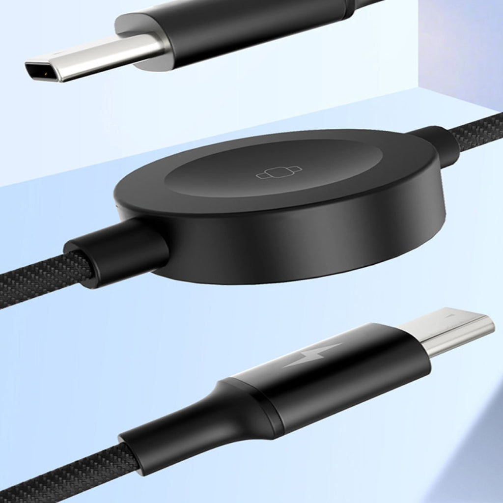 2-in-1 Magnetic Fast Charging Cable Apple Watch + iPhone/iPad Charge Smarter Simultaneously. Vista Shops