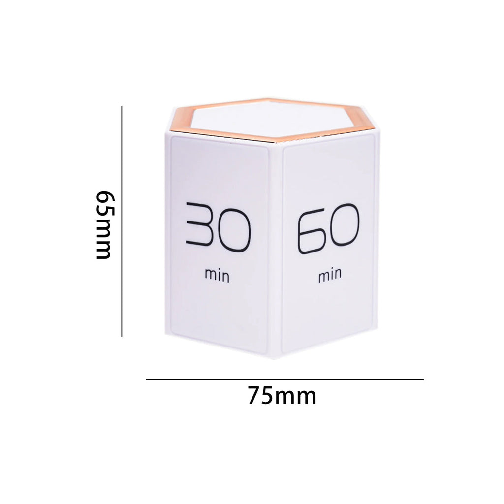 TimeFlip Pro Magnetic Hexagon Multifunctional Spot Timer For Self-discipline Vista Shops