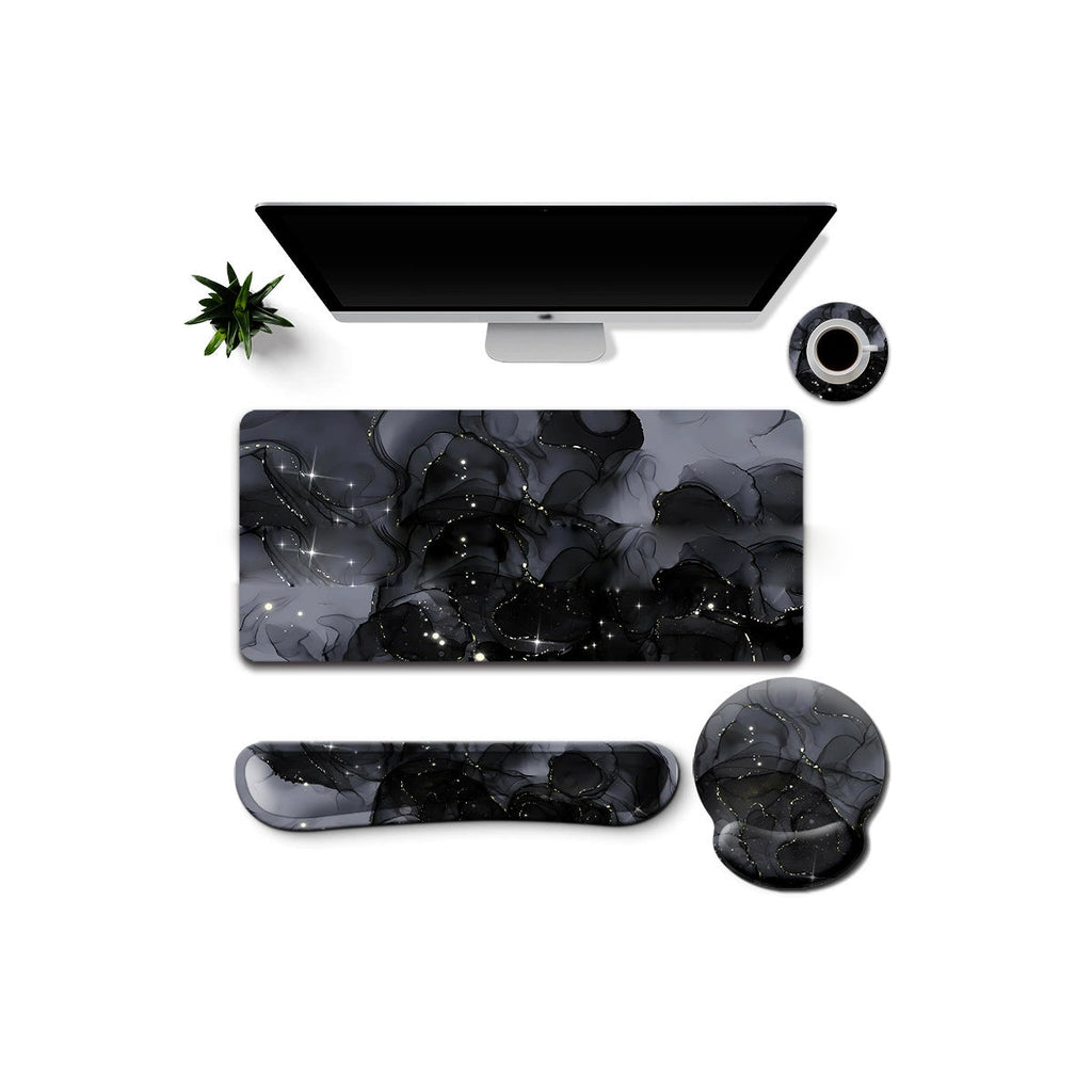 Work And Play 4 In 1 Matching In Marble Print Desk Set Vista Shops