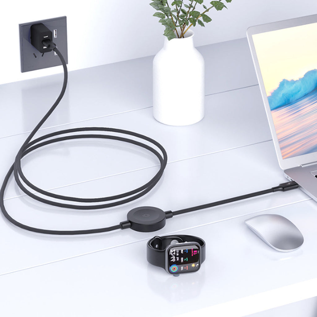 2-in-1 Magnetic Fast Charging Cable Apple Watch + iPhone/iPad Charge Smarter Simultaneously. Vista Shops