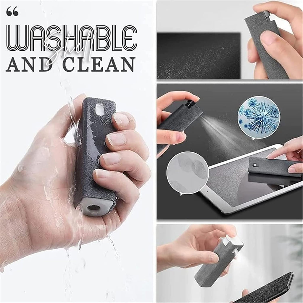 Work And Play 4 In 1 Matching Quartz Swirl Print With Golden Veining Desk Set Vista Shops