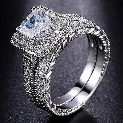 Meant To Be Together Ring And Band Vista Shops