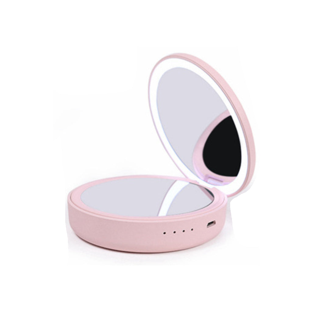 Compact Mirror With Portable Phone Charger Vista Shops