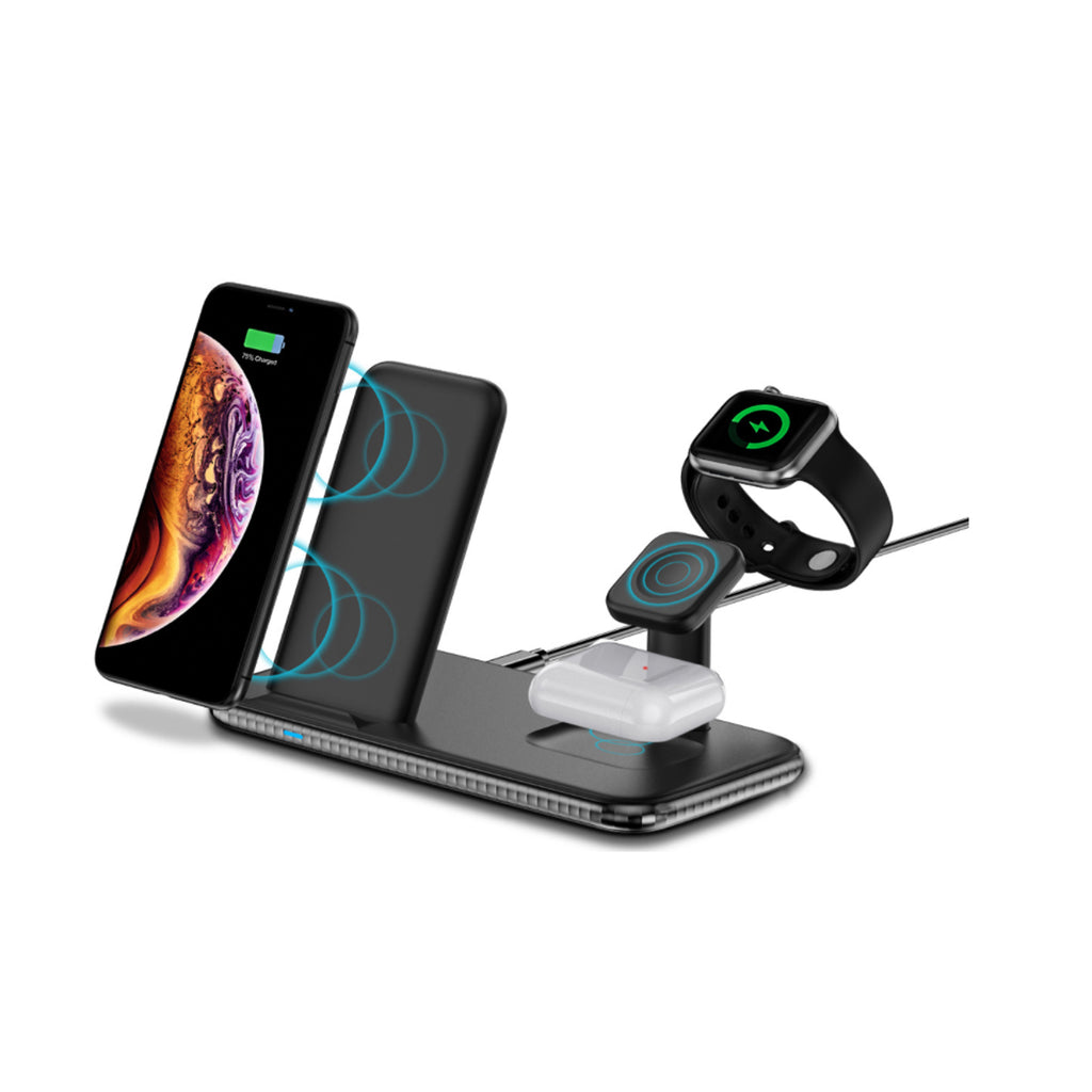 4 in 1 Wireless Fast Charging Hub Vista Shops