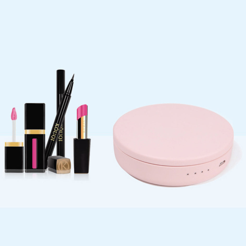 Compact Mirror With Portable Phone Charger Vista Shops