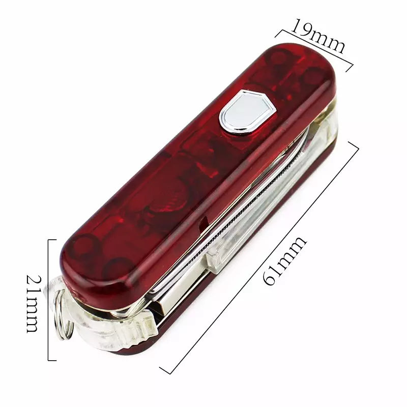 Your Best Friend Swiss Army-Inspired Pocket knife With 16 GB USB Drive Vista Shops