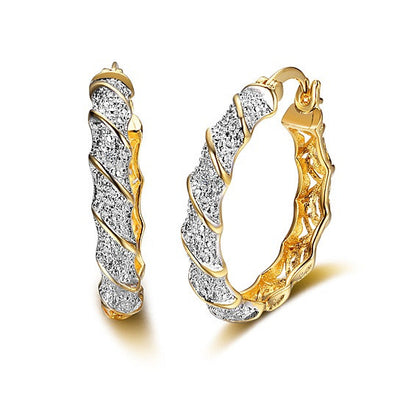 Sandy Beach Hoop Earrings Vista Shops