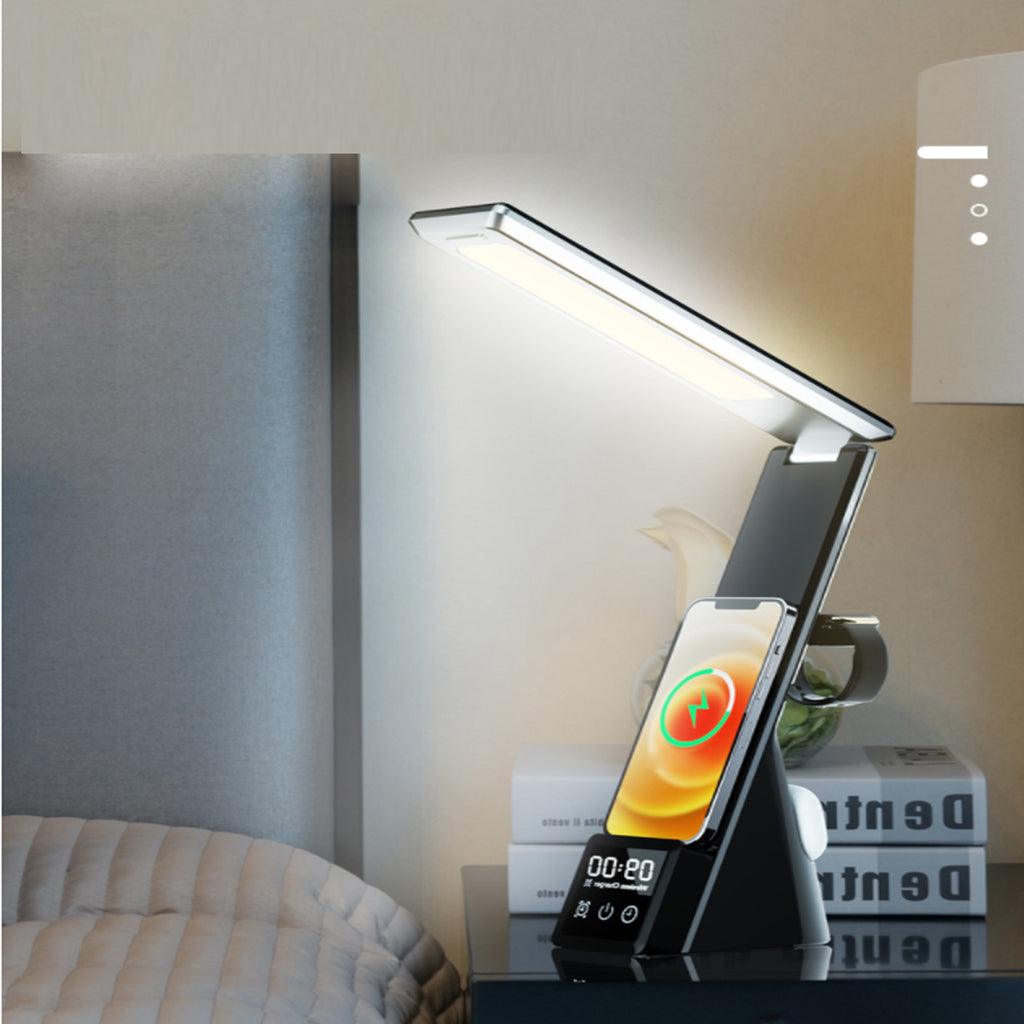 Illuminati 6 IN 1 Multifunctional Folding Desk Lamp And Wireless Charger Vista Shops
