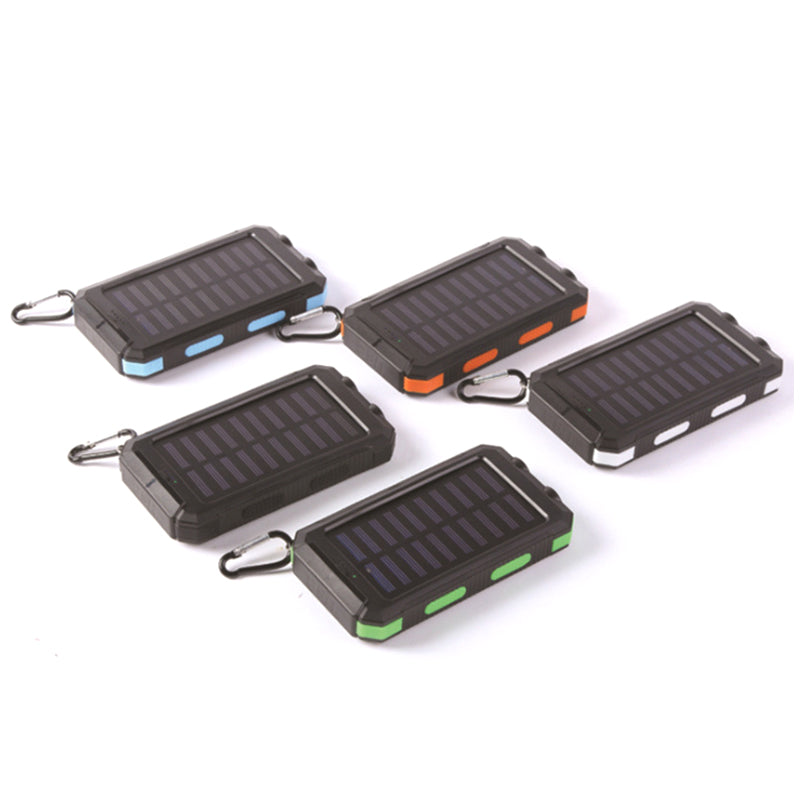Jumbo Capacity 20,000 mAh Waterproof Solar Power Bank Vista Shops