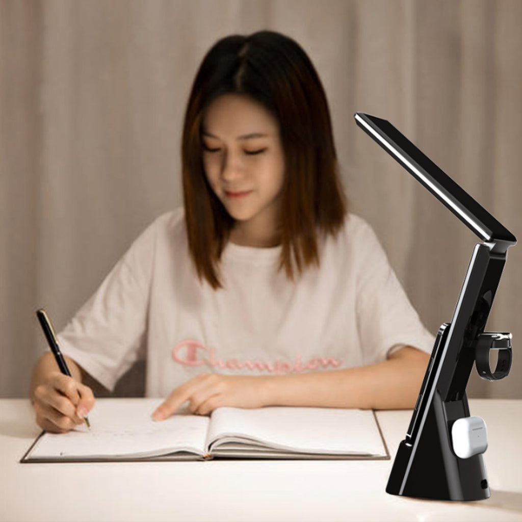Illuminati 6 IN 1 Multifunctional Folding Desk Lamp And Wireless Charger Vista Shops