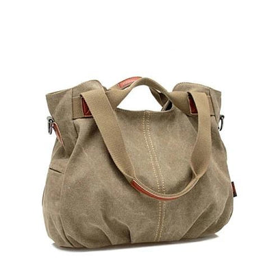 ARM CANDY Handy Natural Canvas Handbag Vista Shops