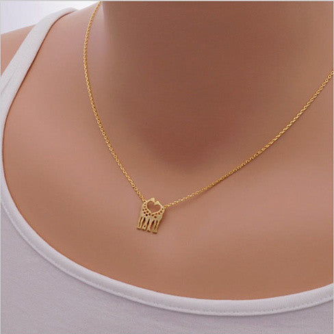 LOVE IS TALL Giraffe Love Necklace And Earrings Set of 3 Vista Shops
