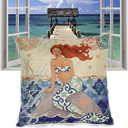 Moods Of A Mermaid Cushion Covers Vista Shops