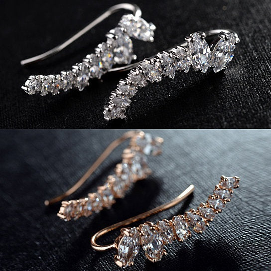 Uptown Girl Earrings Hip and Chic Ear Crawlers Vista Shops