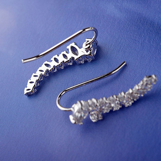 Uptown Girl Earrings Hip and Chic Ear Crawlers Vista Shops