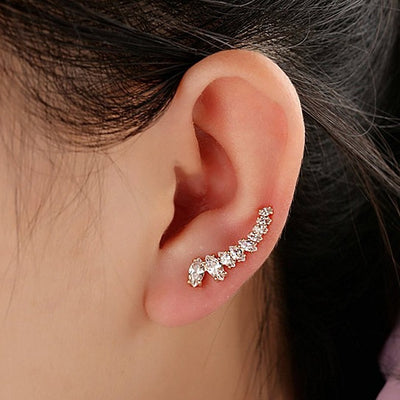 Uptown Girl Earrings Hip and Chic Ear Crawlers Vista Shops