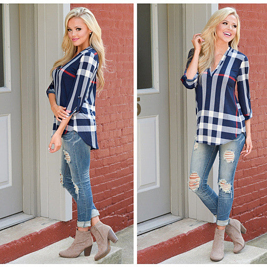 Londonite Shirt In Playful Plaids Vista Shops