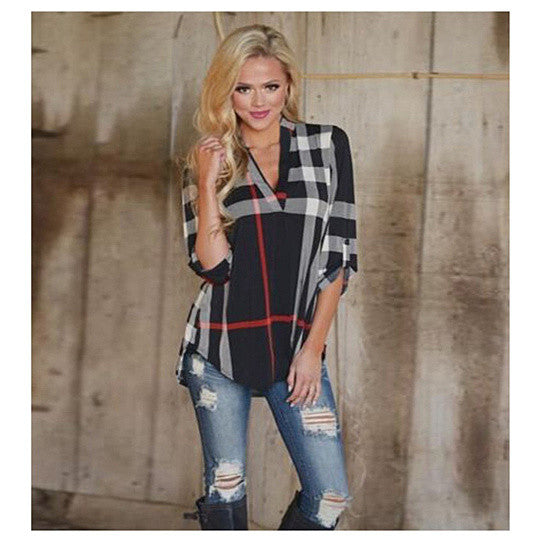 Londonite Shirt In Playful Plaids Vista Shops
