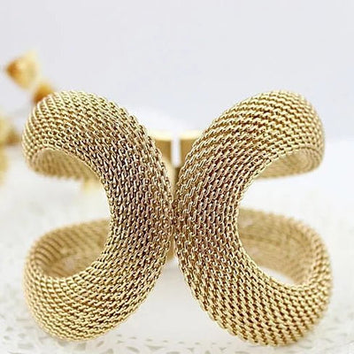 Glamsham - The Vintage Infinity Loop Mesh Bracelet Vista Shops