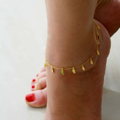Leaflet Anklet Vista Shops