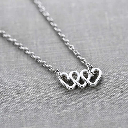 Love Is On The Roll Pendant And Chain Vista Shops