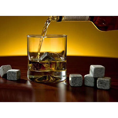 Whiskey on THE ROCKS - Pure Soapstone Rocks set of 9 Vista Shops