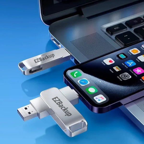 EZ Backup Any Device Photo And Video And More With Dual USB Flash Driv ...