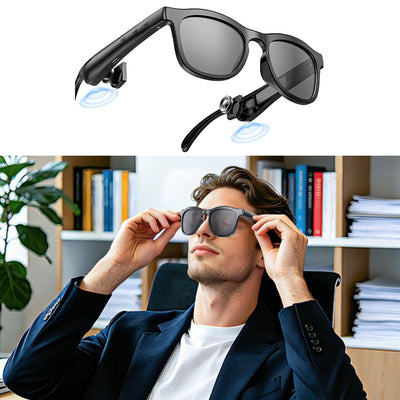 Vantage Transition or Polarized Open Ear Bluetooth Sunglasses Vista