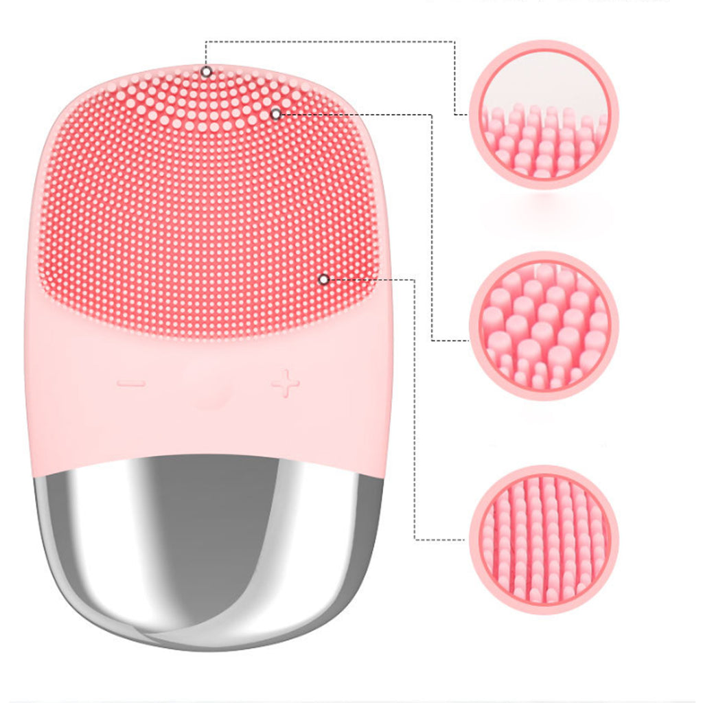 Pure Pores Ultrasonic Face Cleaner And Deep Massager Vista Shops