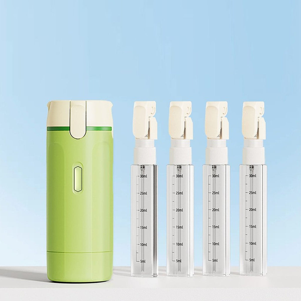 Cutie Quattro 4-In-1 Refillable Travel Dispenser Vista