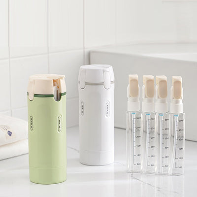 Cutie Quattro 4-In-1 Refillable Travel Dispenser Vista